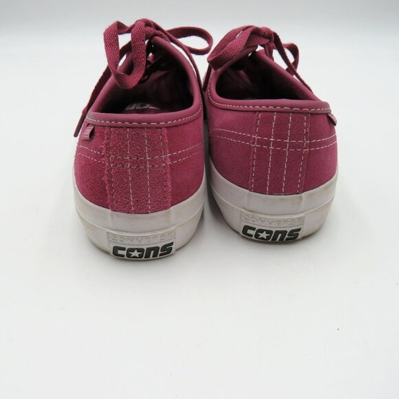 Converse Jack Purcell Cons Sneakers Mens 7.5 Womens 9 Purple Rose Low Top Shoes - Picture 3 of 9